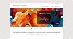 Desktop Screenshot of paintingyouwithwords.com